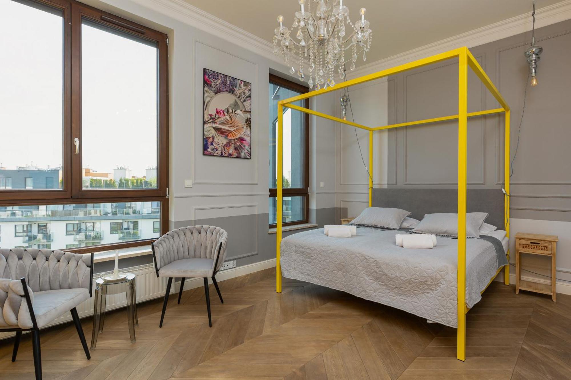 Royal Garden Apartment In Wilanow By Renters Prestige ワルシャワ エクステリア 写真